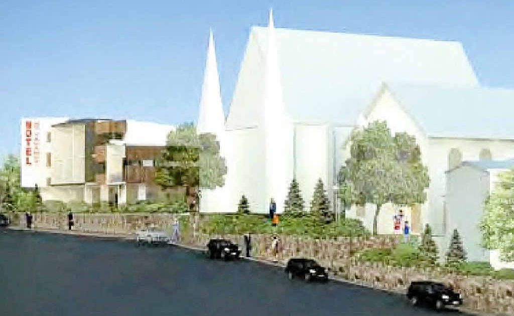 Motel plans have been modified to ensure it doesn’t impinge on heritage buildings. Motel plans have been modified to ensure it doesn’t impinge on heritage buildings.